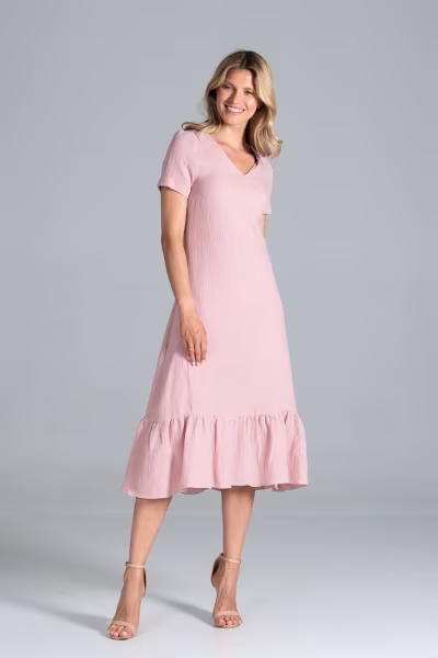Sukienka Model M827 Pink - Figl — zdjęcie 2