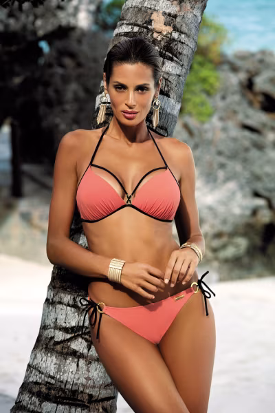 Kostium dwuczęściowy Kostium Kąpielowy Model Beth Coral M-390 Coral - Marko — zdjęcie 1