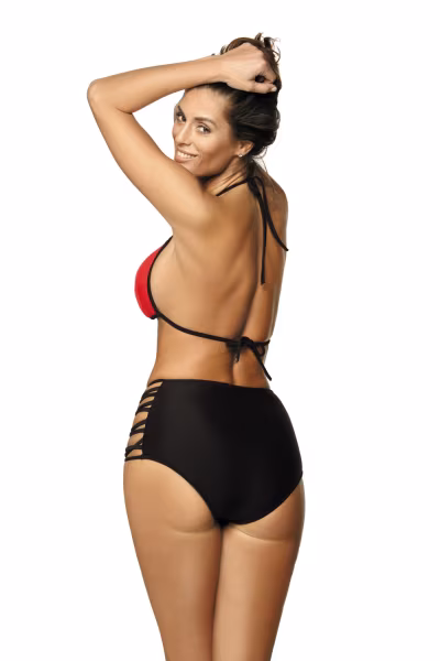Kostium dwuczęściowy Kostium kąpielowy Model Lisa Carnaby M-471 Red - Marko — zdjęcie 3
