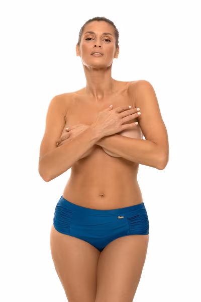 Kostium dwuczęściowy Figi kąpielowe Model M-016 Blue - Marko — zdjęcie 2