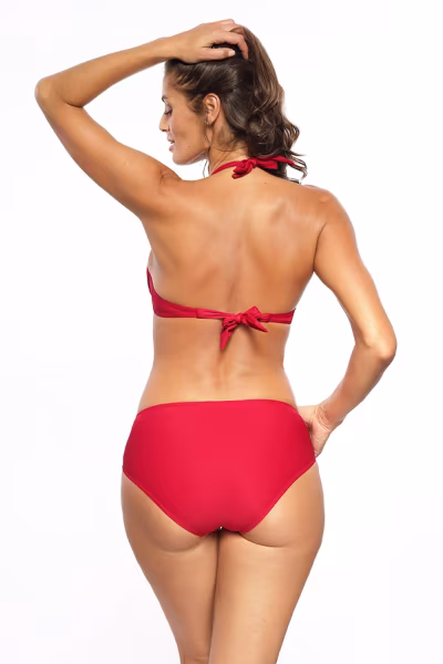Kostium dwuczęściowy Kostium kąpielowy Model Reven Ribes M-574 Red - Marko — zdjęcie 3