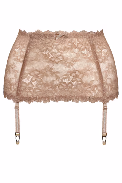 Gorsety, body, pasy Pas do pończoch Model Carmela P-053/3  - Mat — zdjęcie 1