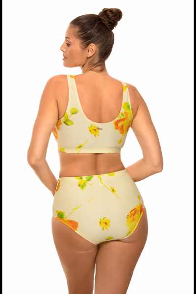 Kostium dwuczęściowy Kostium kąpielowy Model Asani M-723 Yellow - Marko — zdjęcie 3