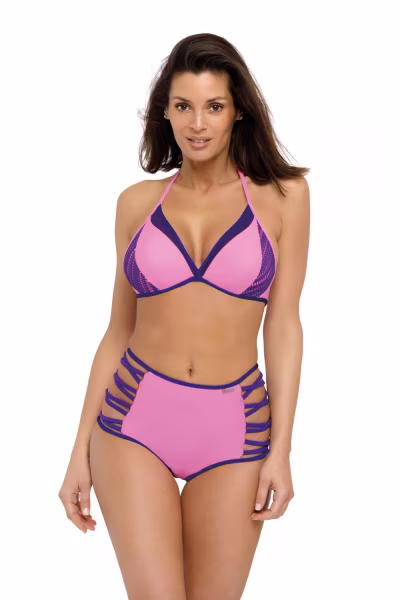 Kostium dwuczęściowy Kostium kąpielowy Model Verona Hollywood M-551 Pastel Pink - Marko — zdjęcie 1