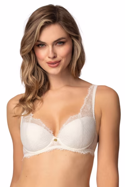 Biustonosz push up Biustonosz Push-up Model Solei M-4053/11 Milk - Mat — zdjęcie 3