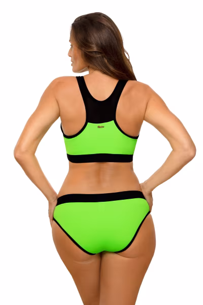 Kostium dwuczęściowy Kostium kąpielowy Model Isuel M-715 Green - Marko — zdjęcie 3