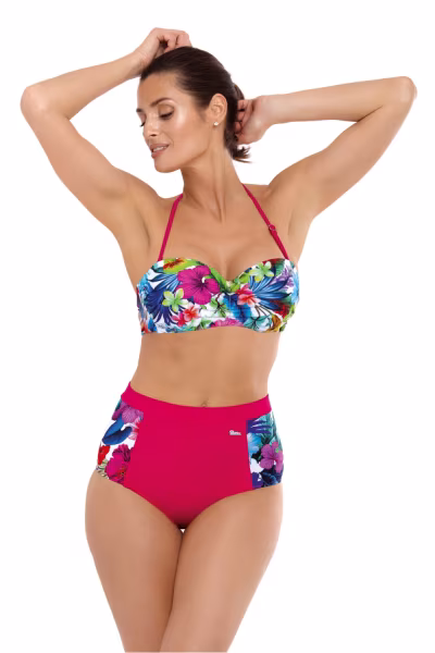 Kostium dwuczęściowy Kostium kąpielowy Model Madison Magenta M-537 Fuksja - Marko — zdjęcie 1