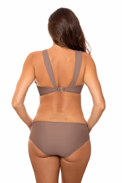Kostium dwuczęściowy Kostium kąpielowy Model Amina M-658 Mocca - Marko — zdjęcie 3