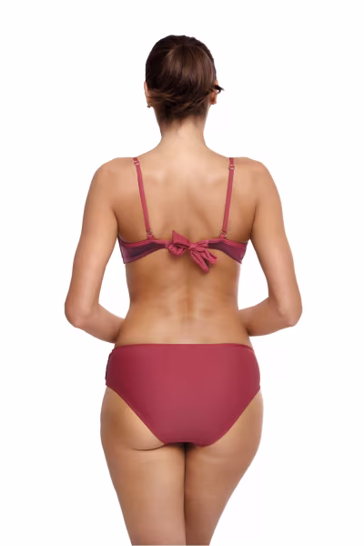 Kostium dwuczęściowy Kostium kąpielowy Model Rihanna Anfora M-525 Dark Pink - Marko — zdjęcie 2