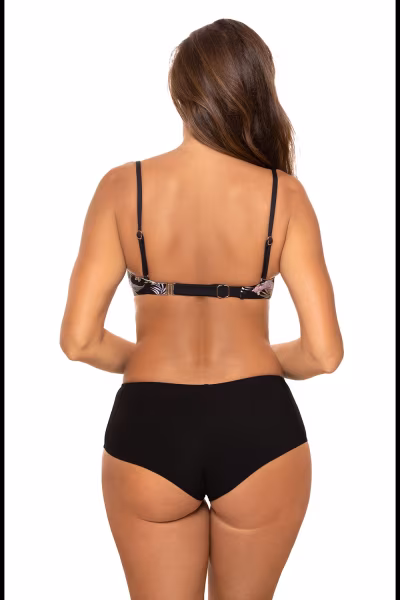 Kostium dwuczęściowy Kostium kąpielowy Model Lila M-704 Black/Green - Marko — zdjęcie 3