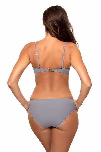 Kostium dwuczęściowy Kostium kąpielowy Model Amiri M-721 Silver - Marko — zdjęcie 3
