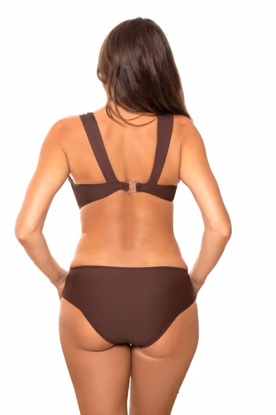 Kostium dwuczęściowy Kostium kąpielowy Model Amina M-658 Brown - Marko — zdjęcie 3