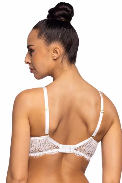 Biustonosz push up Biustonosz Push-up Model Liza M-3735/11/1 Milk - Mat — zdjęcie 3