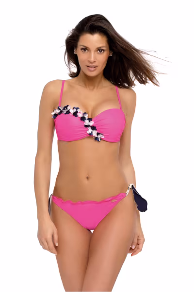 Kostium dwuczęściowy Kostium kąpielowy Model Frances Rosa shocking M-529 Pink - Marko — zdjęcie 1