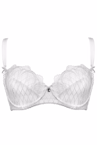 Biustonosz Soft Model Emma M-077/2 White - Mat — zdjęcie 1