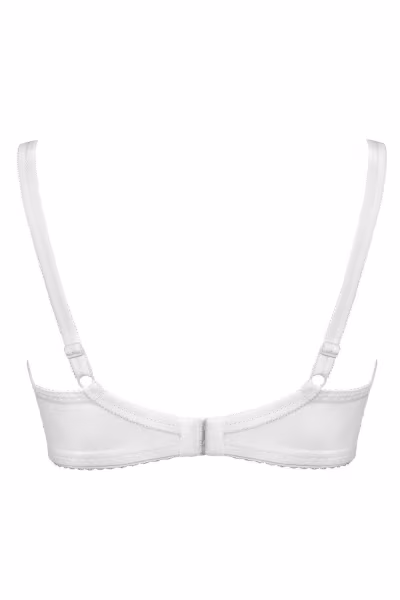 Biustonosz Soft Model Emma M-077/2 White - Mat — zdjęcie 2