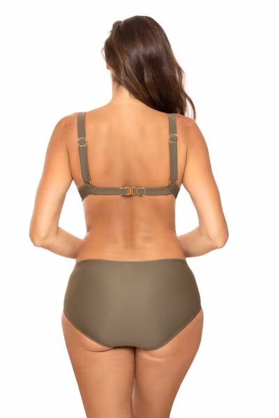 Kostium dwuczęściowy Kostium kąpielowy Model Gita M-685 Khaki - Marko — zdjęcie 3