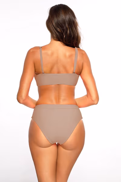 Kostium dwuczęściowy Kostium kąpielowy Model Rachela Tripoli M-614 Mokka - Marko — zdjęcie 3