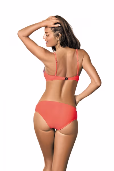 Kostium dwuczęściowy Kostium Kąpielowy Model Melinda Granatina M-395 Orange - Marko — zdjęcie 3