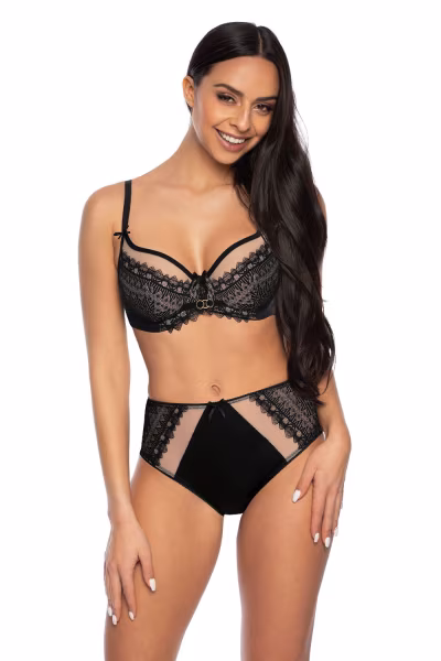 Figi Model Marion F-3539/51 Black/Beige - Mat — zdjęcie 2