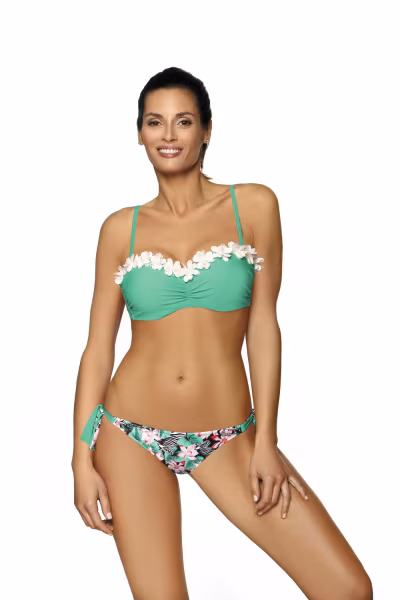 Kostium dwuczęściowy Kostium Kąpielowy Model Claudia Marbella M-452 Green - Marko — zdjęcie 2