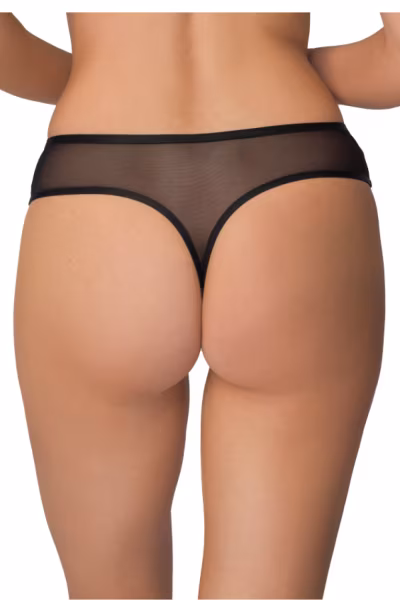 Stringi Model Esme S-3902/4 Black - Mat — zdjęcie 3