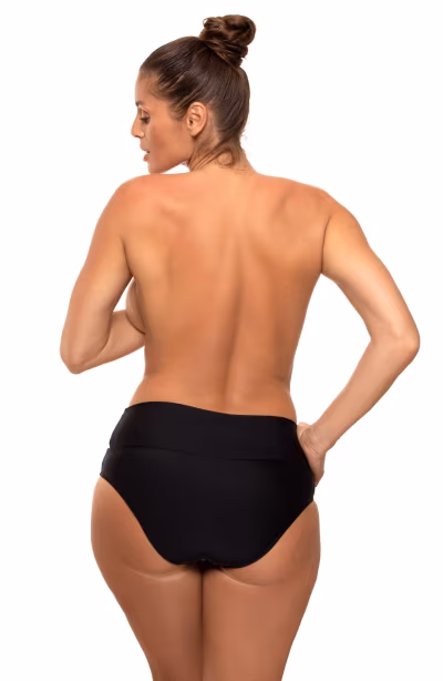 Kostium dwuczęściowy Figi kąpielowe Model M-018 Black - Marko — zdjęcie 3