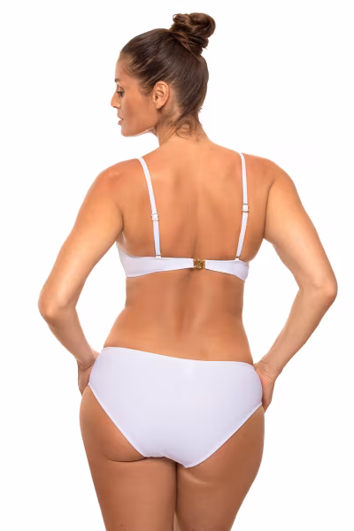 Kostium dwuczęściowy Kostium kąpielowy Model Amiri M-721 White - Marko — zdjęcie 3
