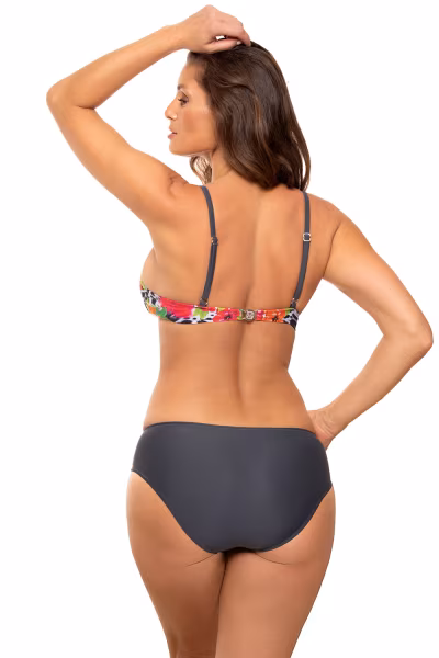 Kostium dwuczęściowy Kostium kąpielowy Model Aulina M-730 Coral/Grey - Marko — zdjęcie 3