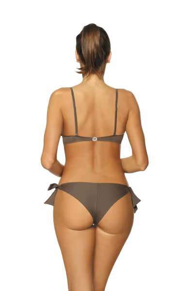 Kostium dwuczęściowy Kostium kąpielowy Model Meredith Dark Taupe M-467 Mokka - Marko — zdjęcie 3