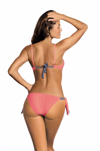 Kostium dwuczęściowy Kostium Kąpielowy Model Penelope Origami M-437 Powder Pink - Marko — zdjęcie 3