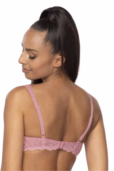 Biustonosz push up Biustonosz Usztywniany Model Carmela M-053/22 Pink 2 - Mat — zdjęcie 3