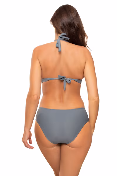Jednoczęściowy strój kąpielowy Kostium kąpielowy Model Anina M-680 Grey - Marko — zdjęcie 3