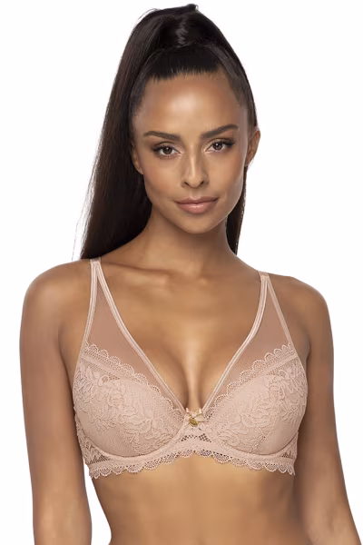 Biustonosz push up Biustonosz Push-up Model 0198/11 Estelle Beige - Mat — zdjęcie 1