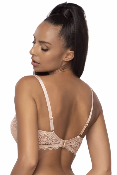 Biustonosz push up Biustonosz Push-up Model 0198/11 Estelle Beige - Mat — zdjęcie 3