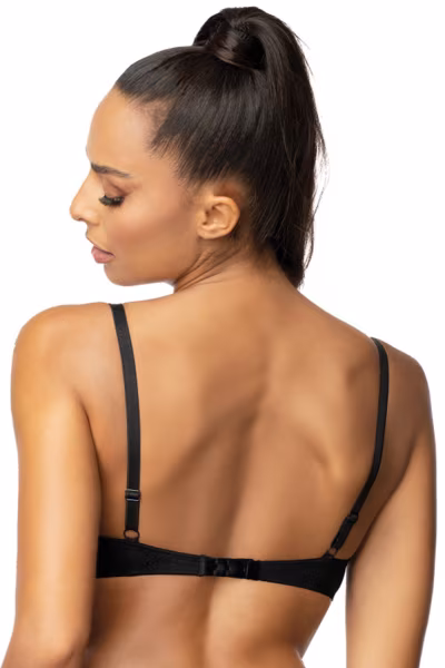 Biustonosz push up Biustonosz Push-up Model 0200/1 Terrie Black - Mat — zdjęcie 3