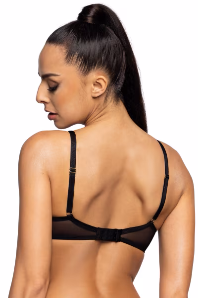 Biustonosz push up  Biustonosz Push-up Model 3733/11/1 Marley Black - Mat — zdjęcie 3