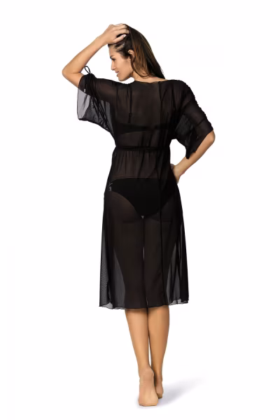 Sukienka Plażow Tunika Model Dora Nero M-443 Black - Marko — zdjęcie 3