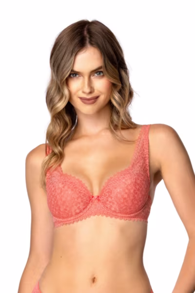 Biustonosz push up Biustonosz Usztywniany Model Gravity Big M-4050/22 Coral - Mat — zdjęcie 3