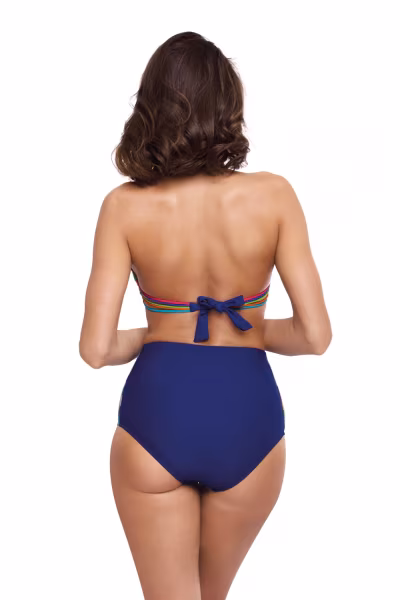 Kostium dwuczęściowy Kostium kąpielowy Model Madison Spot M-537 Navy - Marko — zdjęcie 2