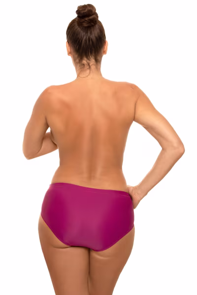 Kostium dwuczęściowy Figi kąpielowe Model M-016 Malina - Marko — zdjęcie 3
