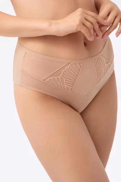 Figi Model F007 MIG Beige - Gorsenia Lingerie — zdjęcie 1