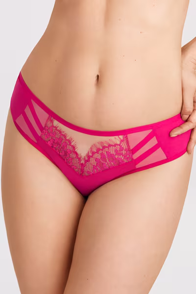 Figi brazyliany Model Paradise K498 Amarant - Gorsenia Lingerie — zdjęcie 1