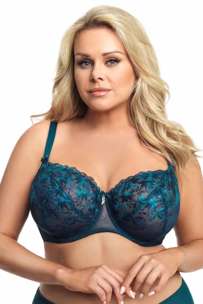 Biustonosz Soft Model Rimini K633 Green - Gorsenia Lingerie — zdjęcie 1