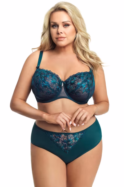 Biustonosz Soft Model Rimini K633 Green - Gorsenia Lingerie — zdjęcie 2