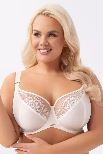 Biustonosz Soft Model Evia K937 Cream - Gorsenia Lingerie — zdjęcie 1