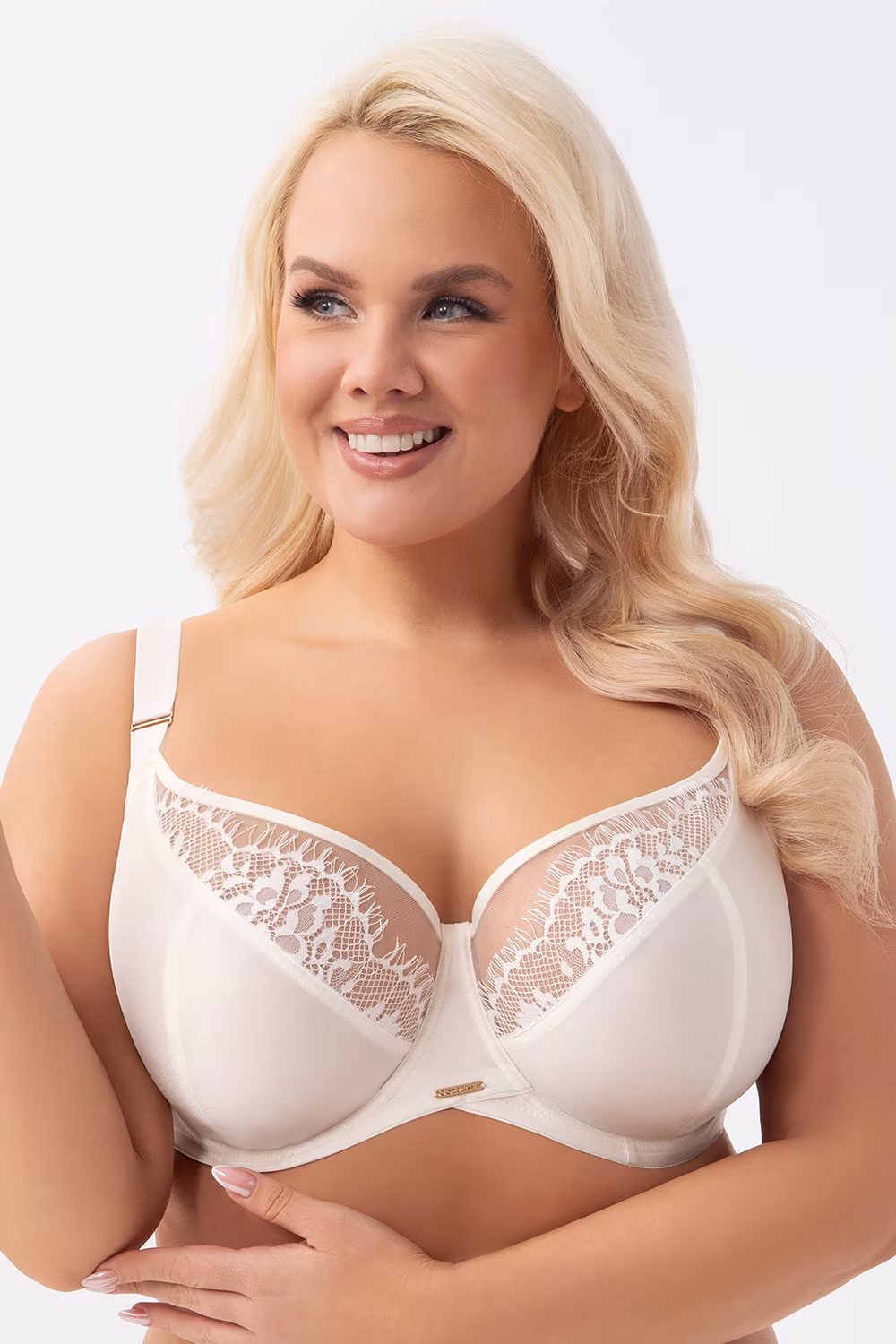 Biustonosz Soft Model Evia K937 Cream - Gorsenia Lingerie