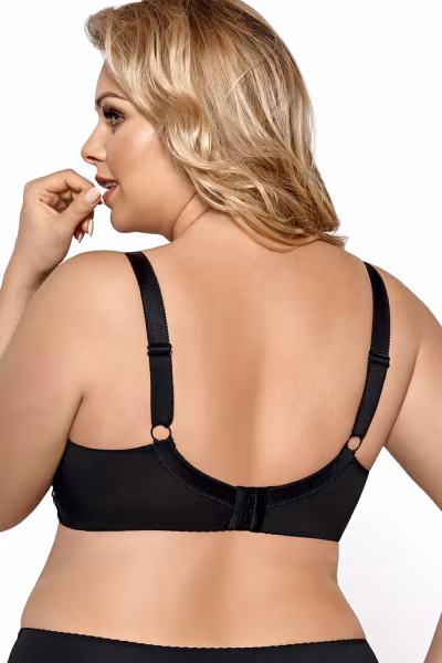 Biustonosz Softt Model K425 Casablanca Black - Gorsenia Lingerie — zdjęcie 3