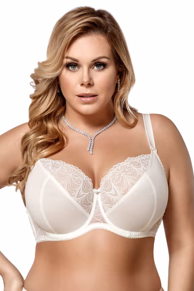 Biustonosz Soft Model K425 Casablanca Śmietana - Gorsenia Lingerie — zdjęcie 1