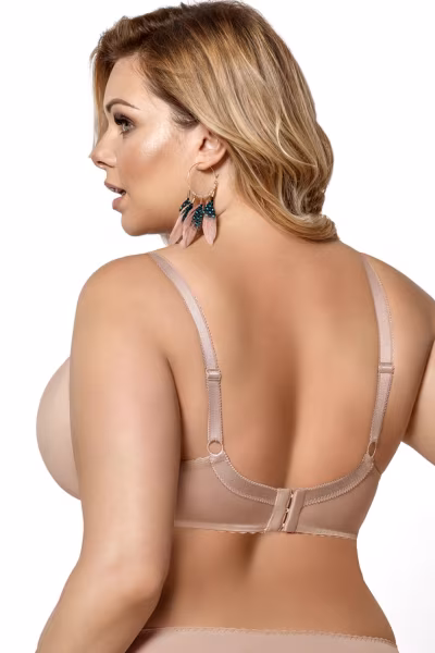 Biustonosz Soft Model K378 Victoria Beige - Gorsenia Lingerie — zdjęcie 3